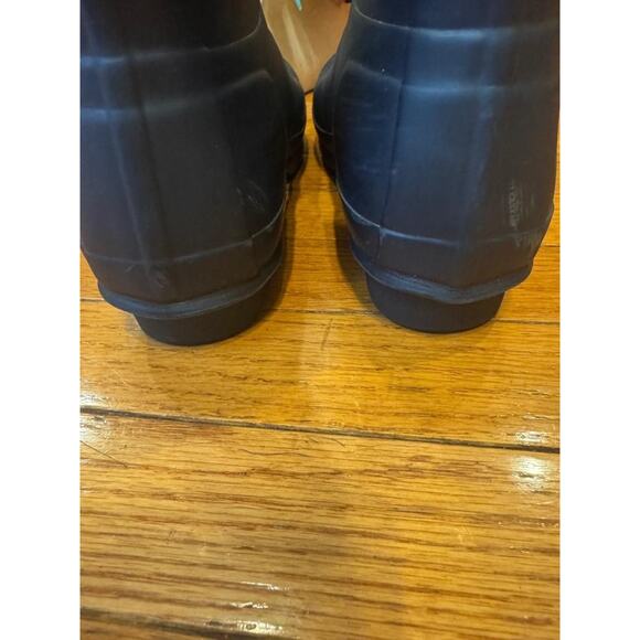 nwob Hunters Boots Women's Original BLACK Short Boots UK6 US 8 (1500 - Picture 7 of 12